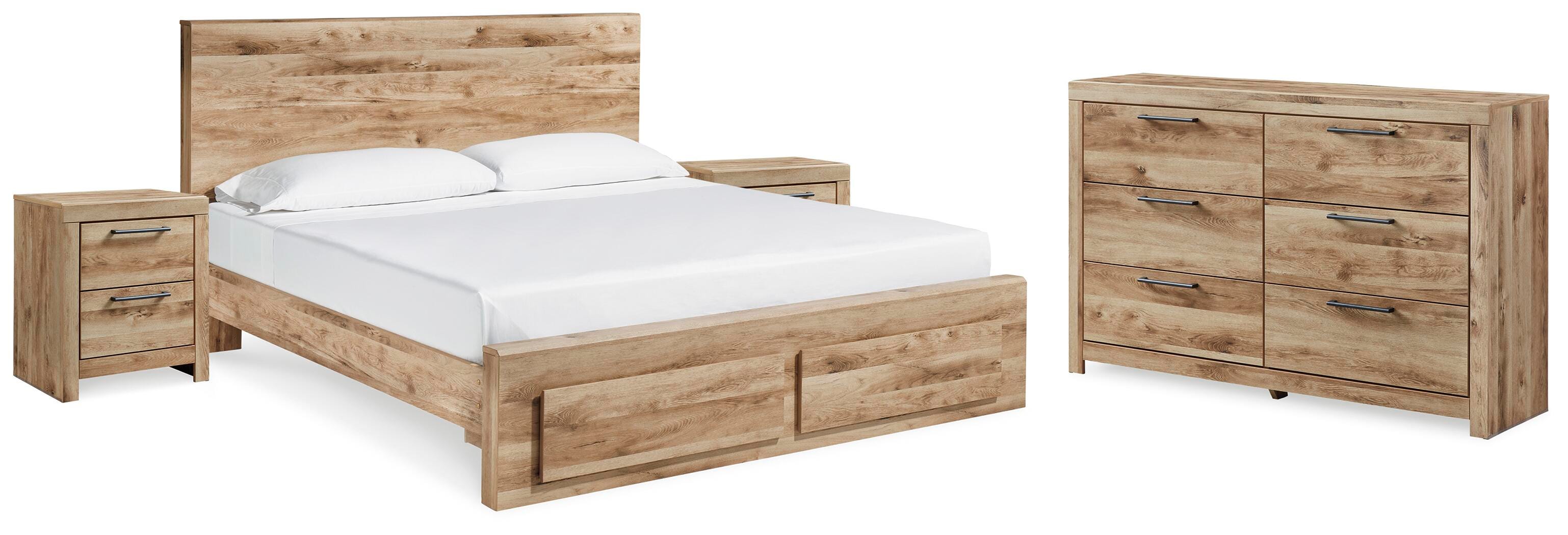 Hyanna Storage Bed, Dresser and 2 Nightstands