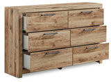 Hyanna Panel Storage Bed, Dresser and Nightstand
