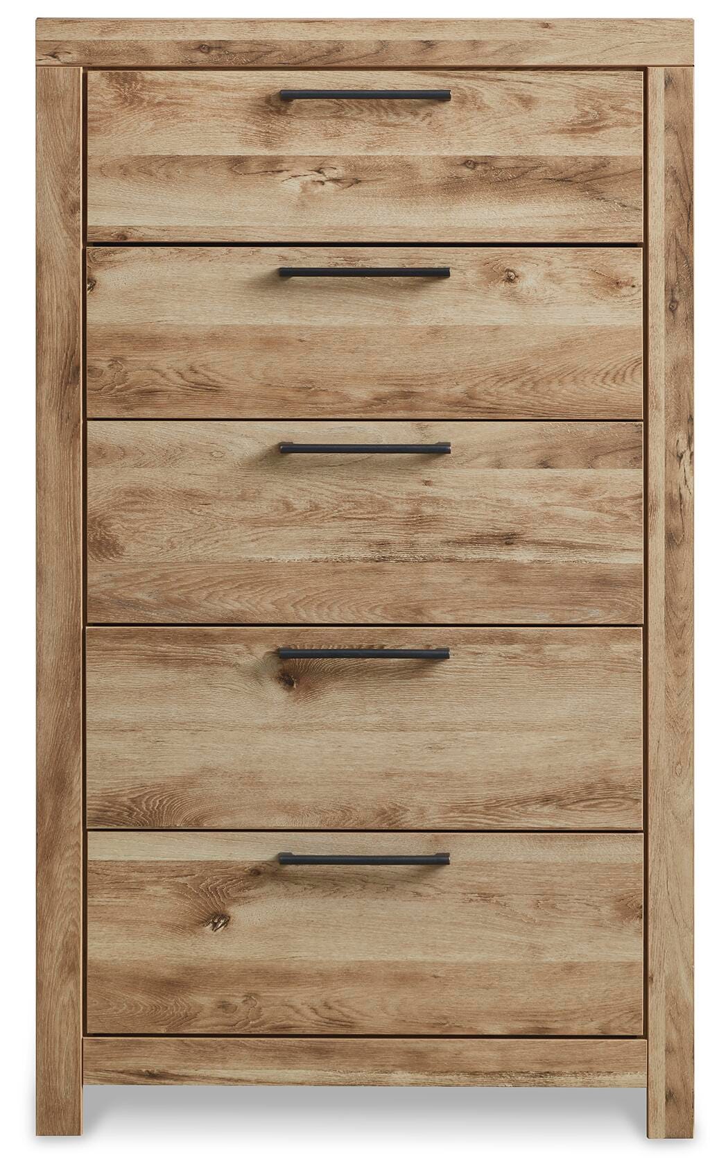 Hyanna Panel Bed, Dresser, Mirror, Chest and Nightstand