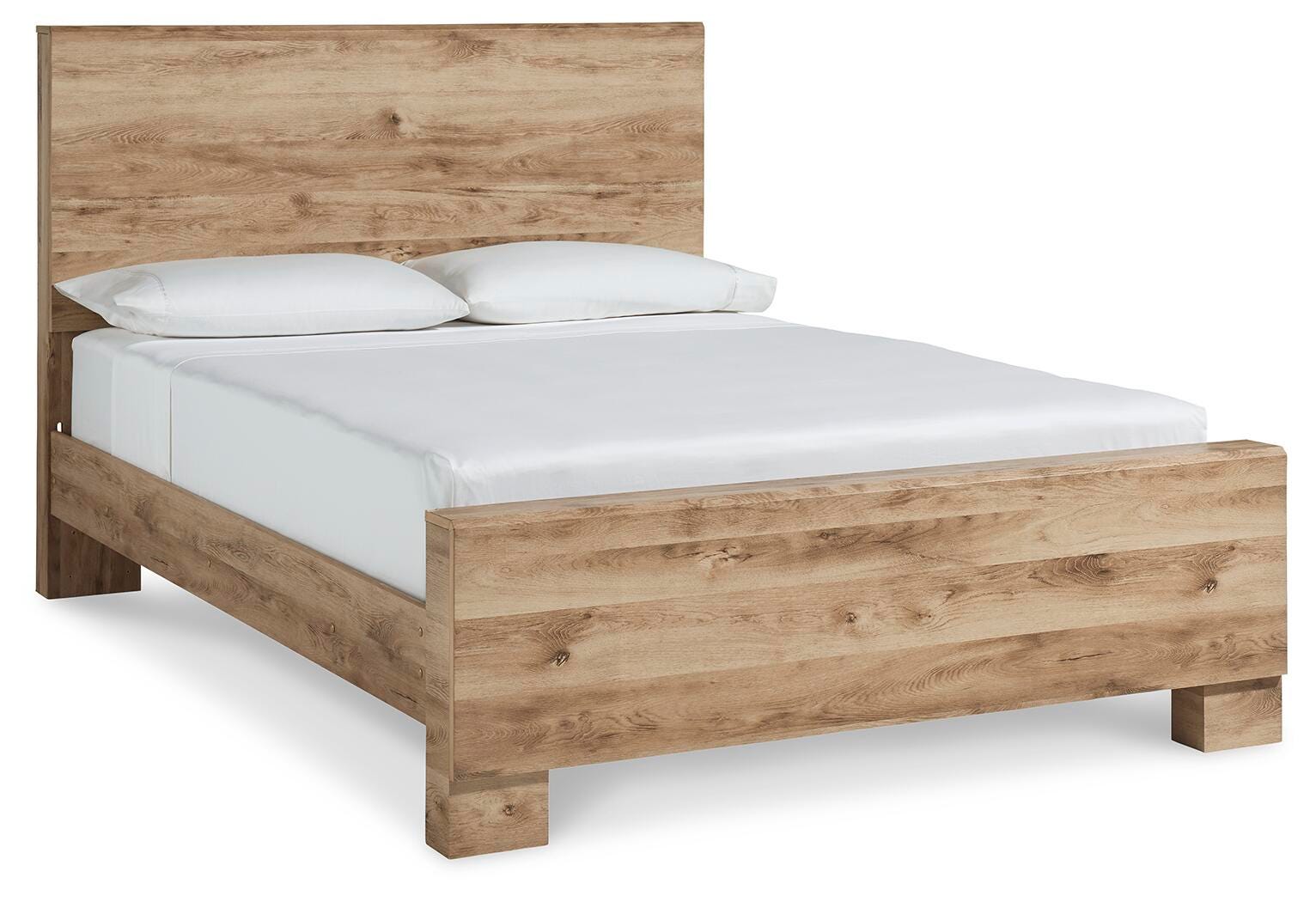 Hyanna Panel Bed and Nightstand