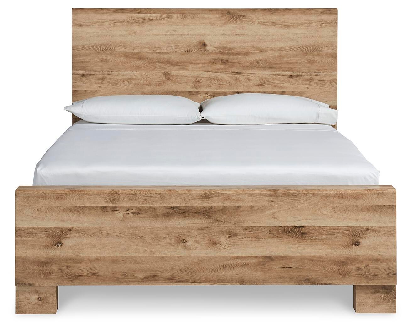 Hyanna Panel Bed, Dresser, Mirror and 2 Nightstands