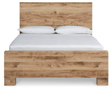 Hyanna Panel Bed, Dresser, Mirror and 2 Nightstands