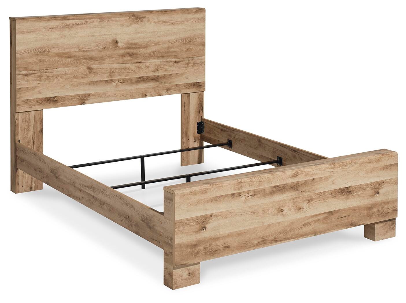 Hyanna Panel Bed and Nightstand