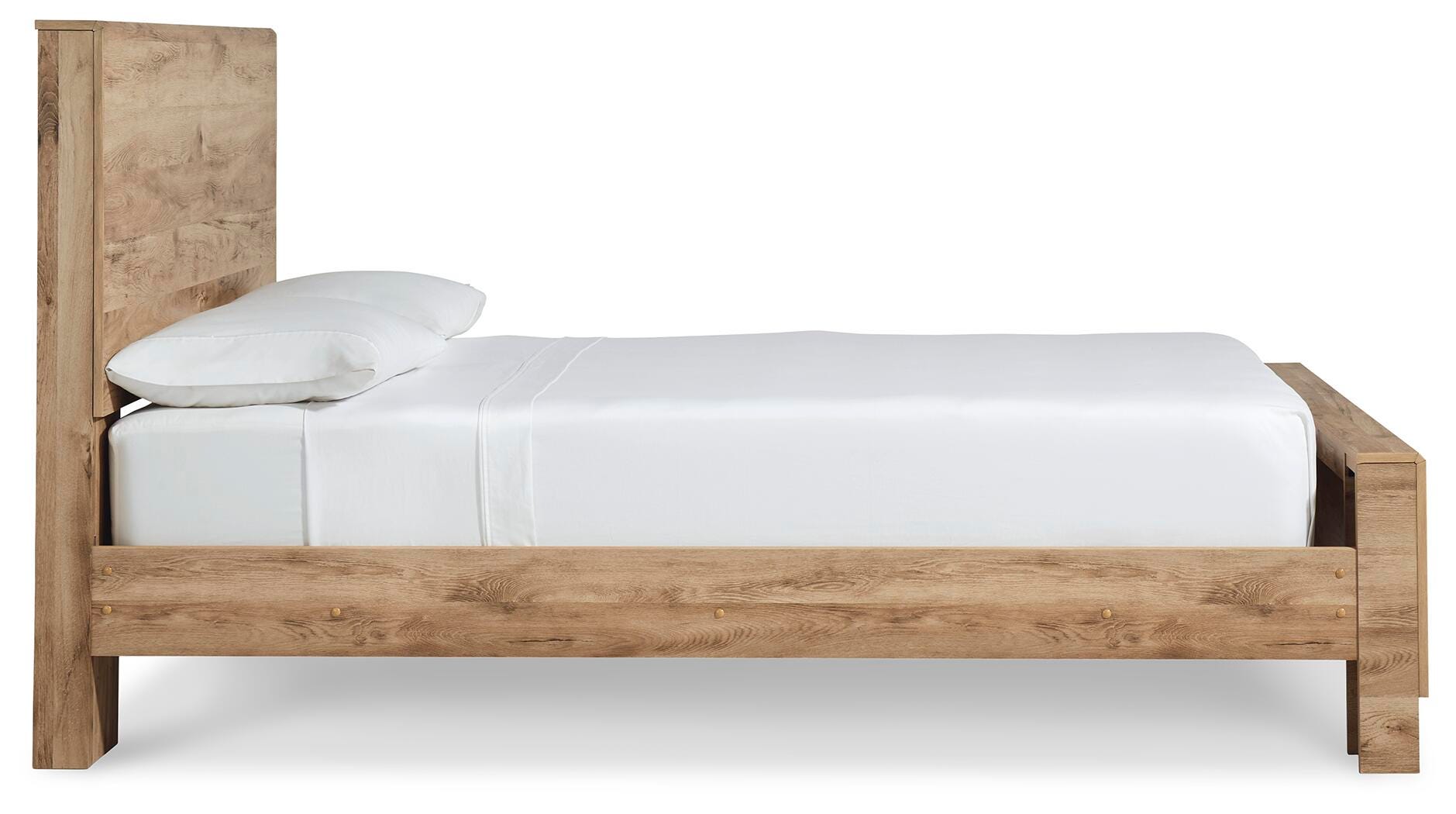 Hyanna Panel Bed and Nightstand