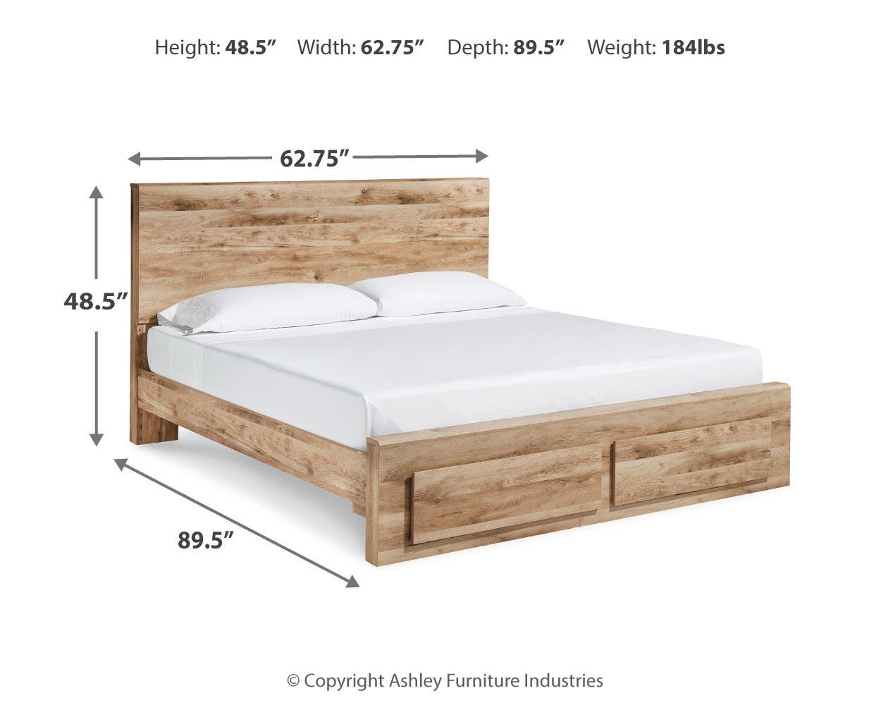 Hyanna Panel Storage Bed, Dresser and Nightstand