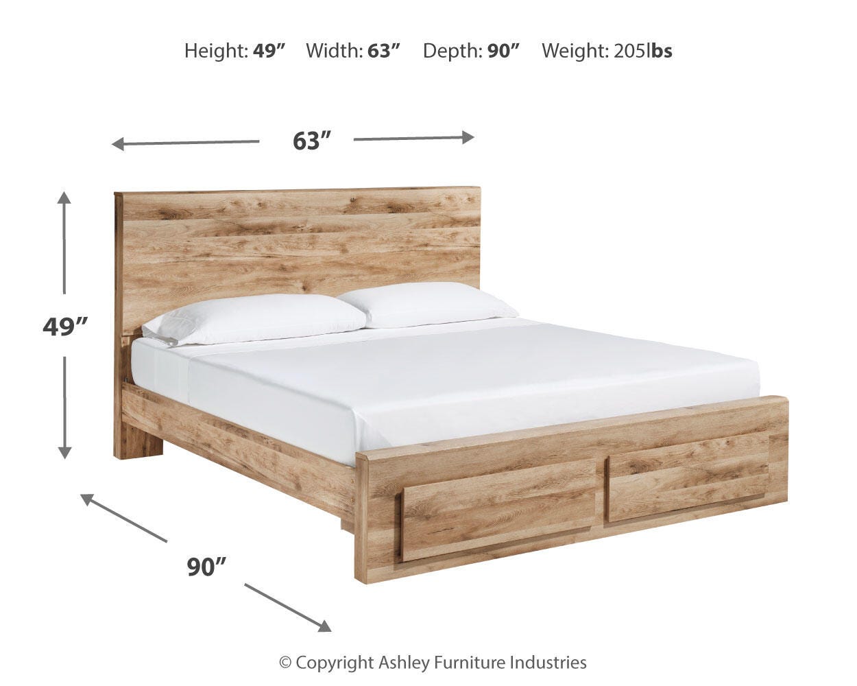 Hyanna Storage Bed, Dresser and 2 Nightstands