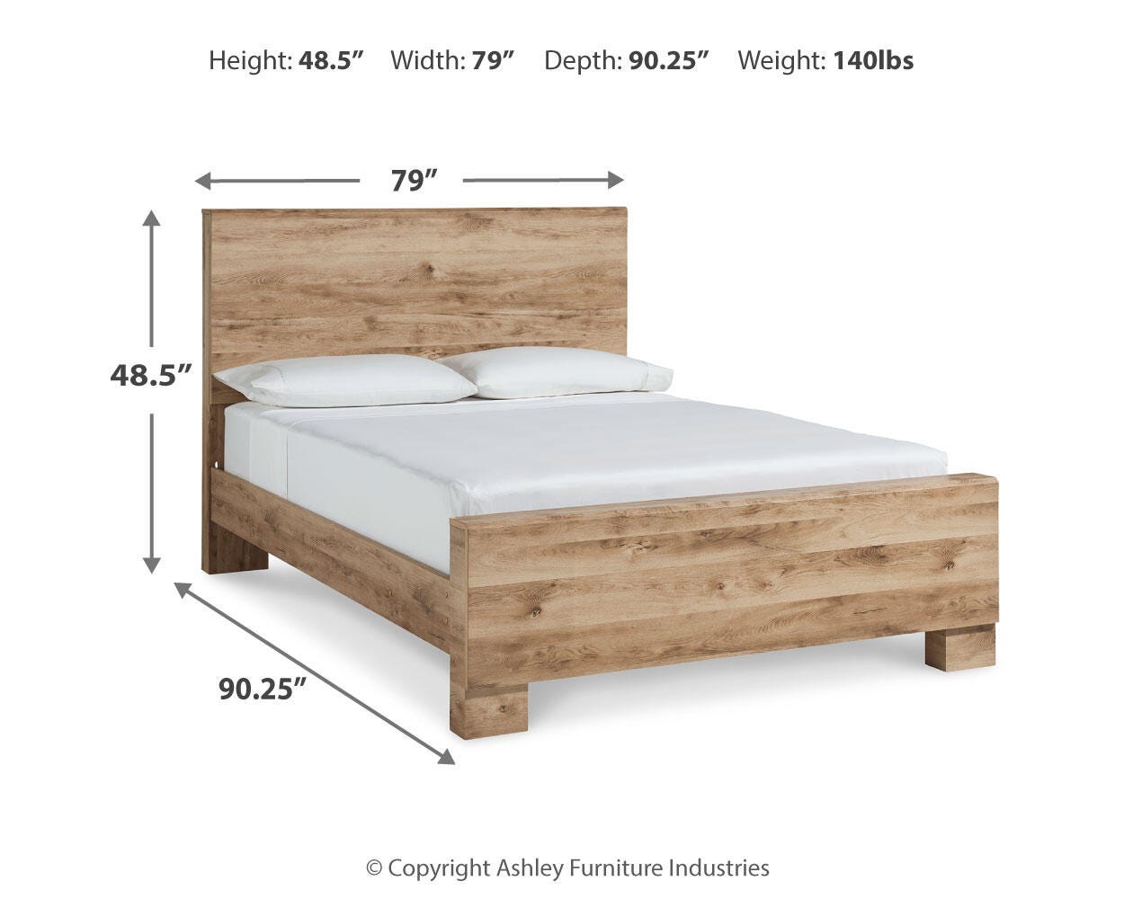 Hyanna Panel Bed