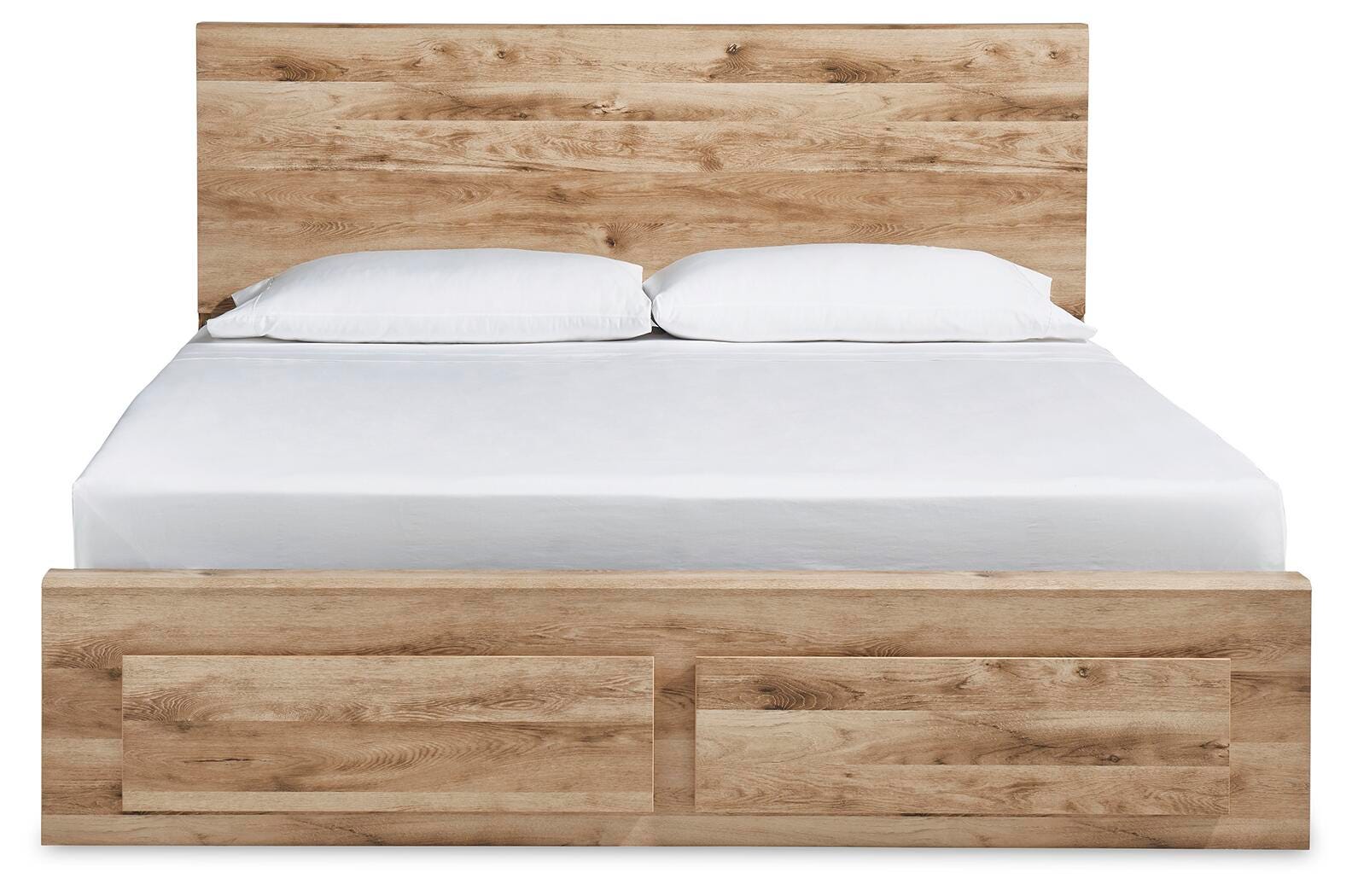 Hyanna Panel Storage Bed, Dresser, Mirror and Chest