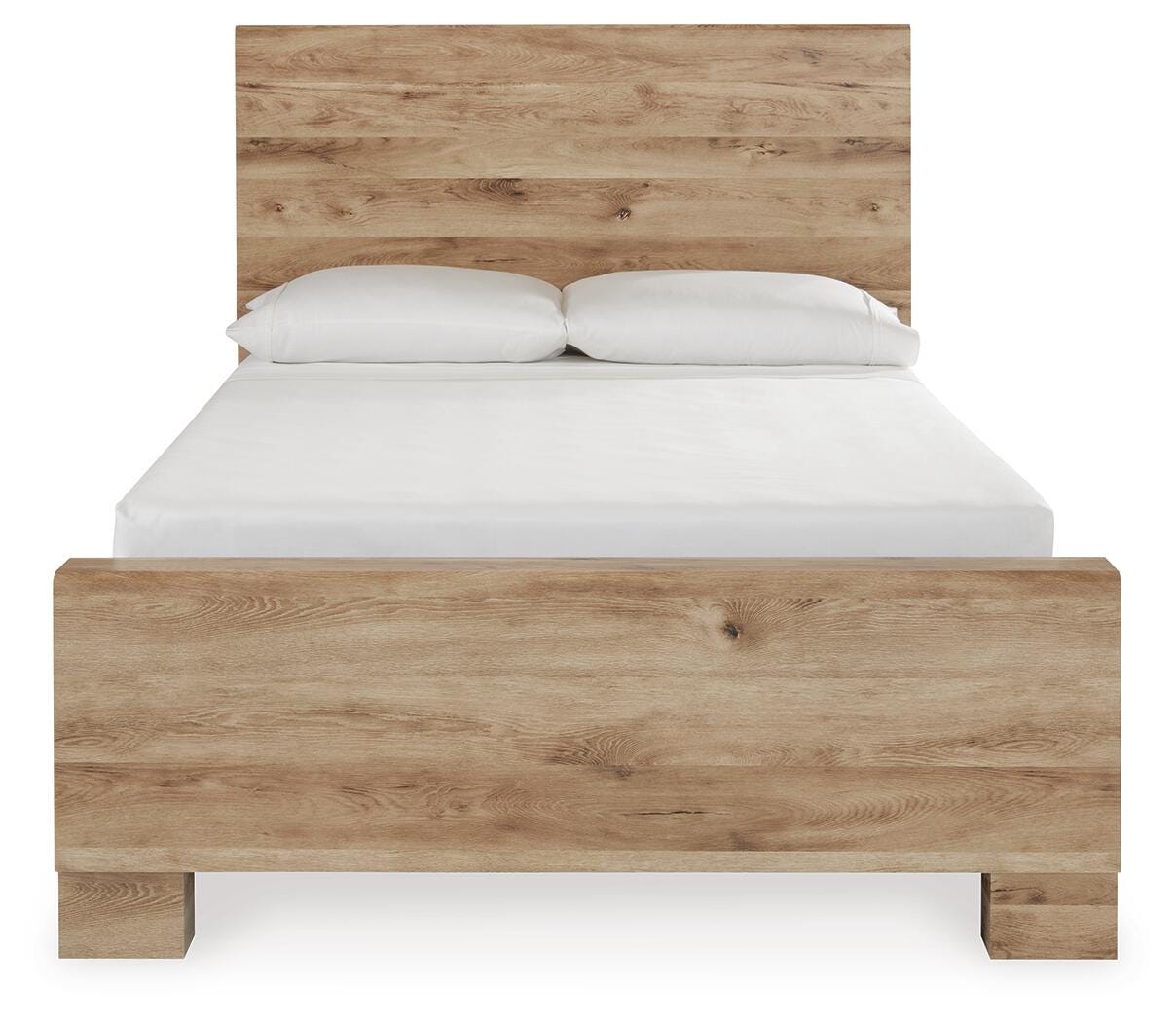 Hyanna Panel Bed with 1 Side Storage