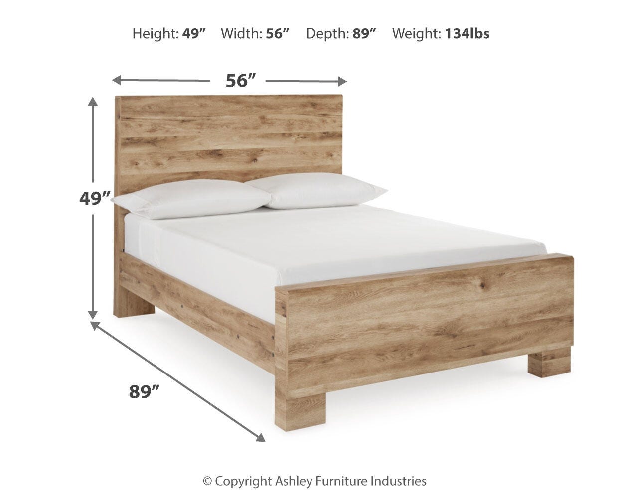 Hyanna Panel Bed, Dresser, Mirror and Nightstand