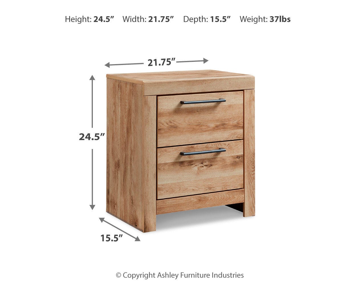 Hyanna Panel Bed, Dresser, Mirror and 2 Nightstands