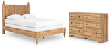 Aleaport Panel Bed with Dresser