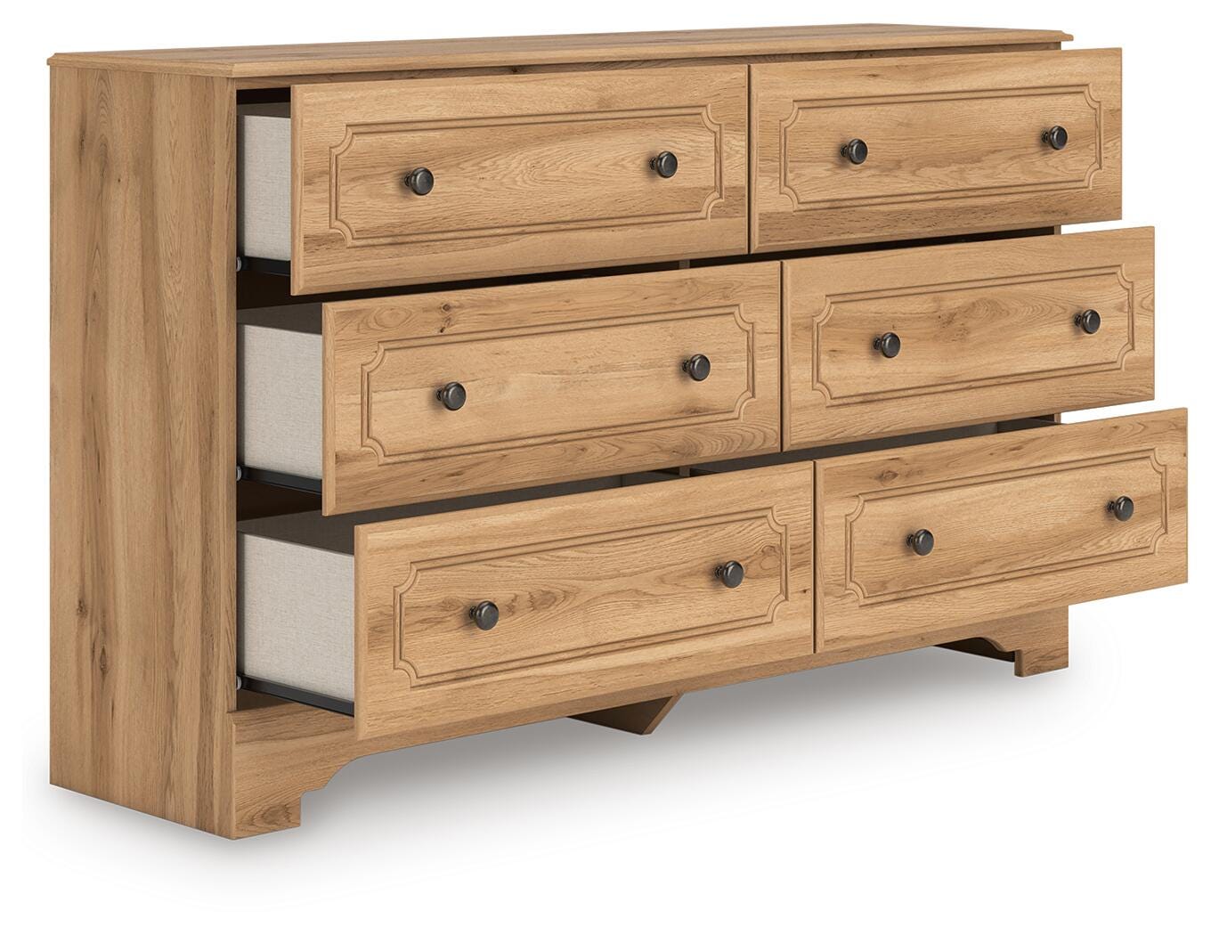 Aleaport Panel Bed with Dresser and Chest