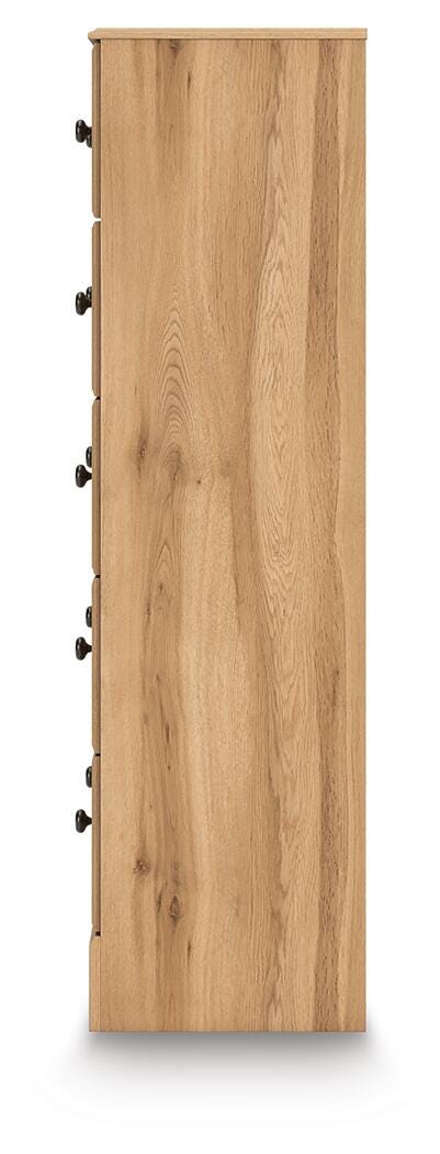 Aleaport Panel Bed with Chest and Nightstand