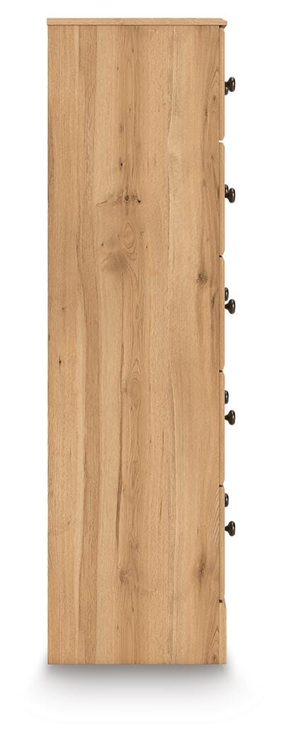Aleaport Panel Bed with Dresser and Chest