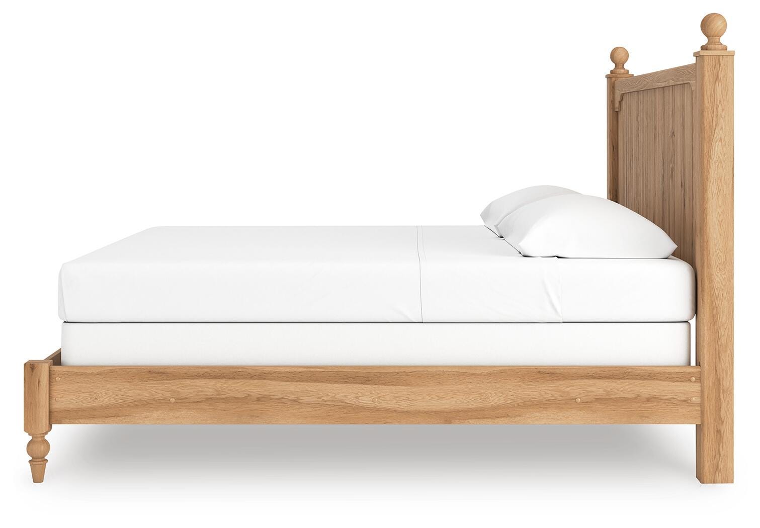 Aleaport Panel Bed with Mirrored Dresser and Nightstand
