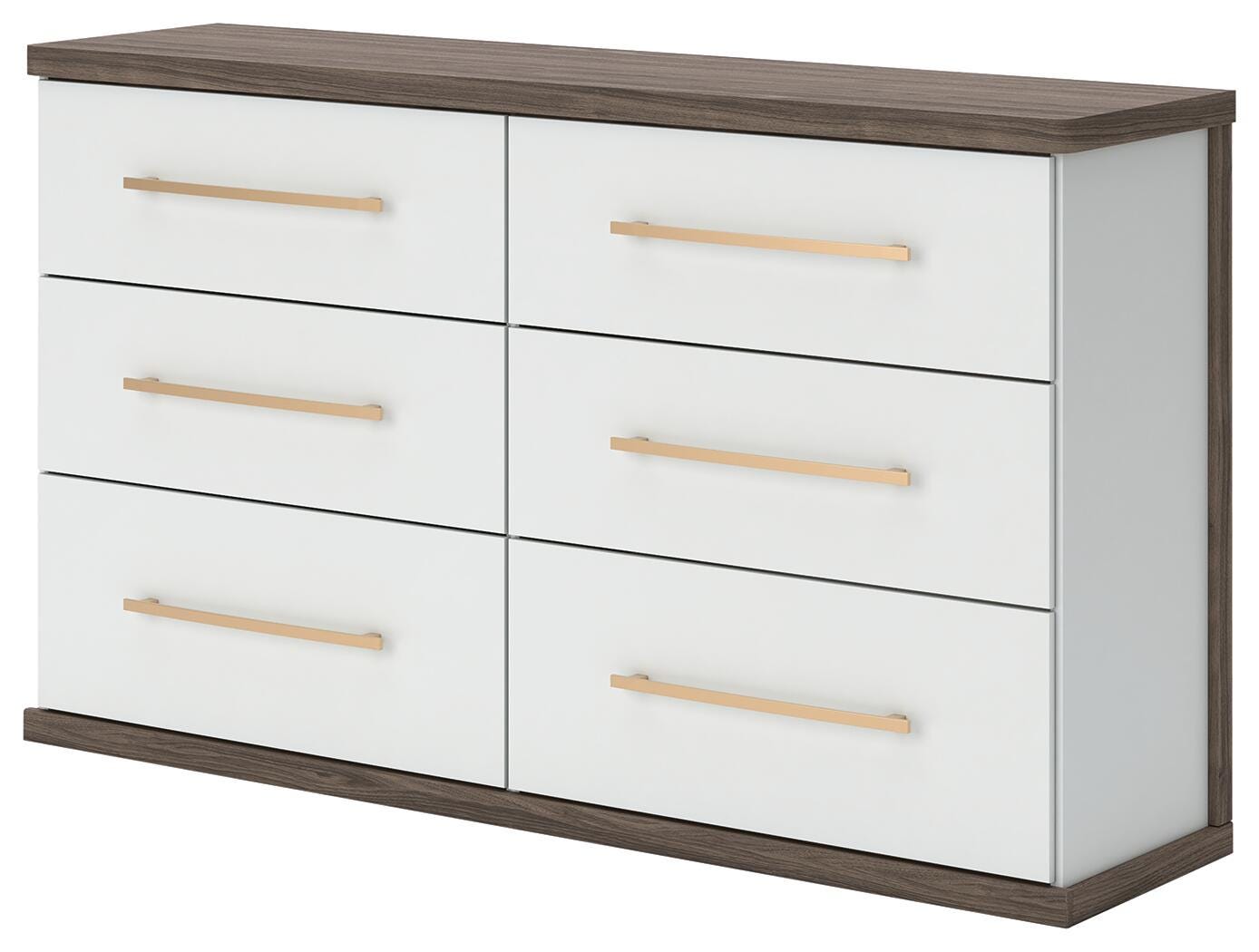 Kendanport Dresser and 2 Nightstands