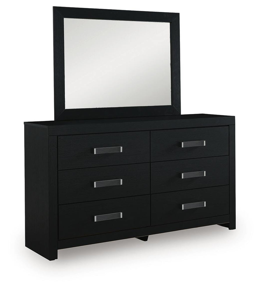 Maeling Dresser and Mirror