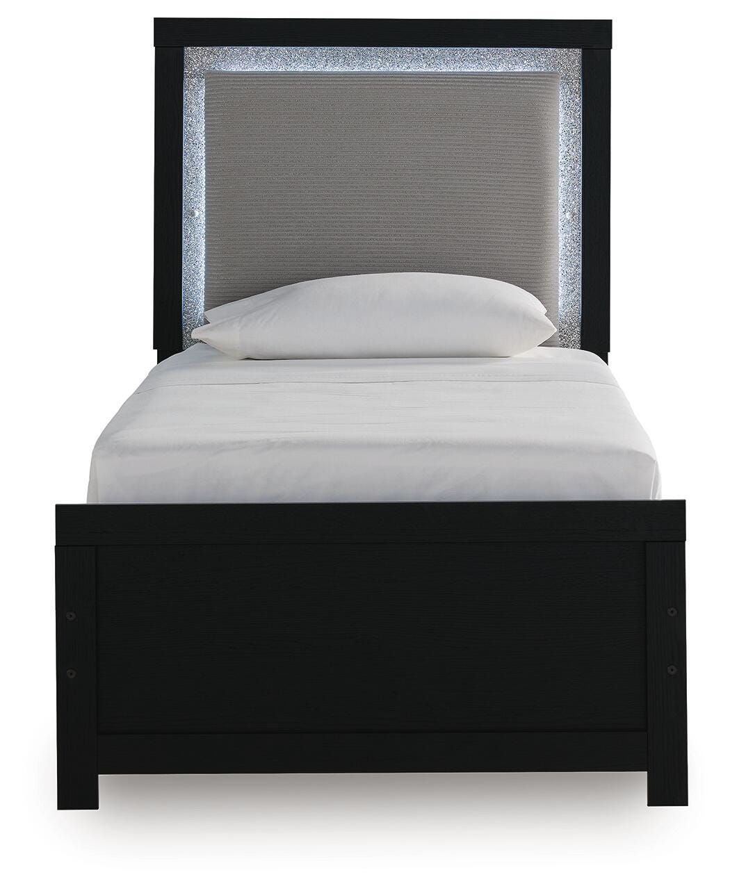 Maeling Upholstered Panel Bed