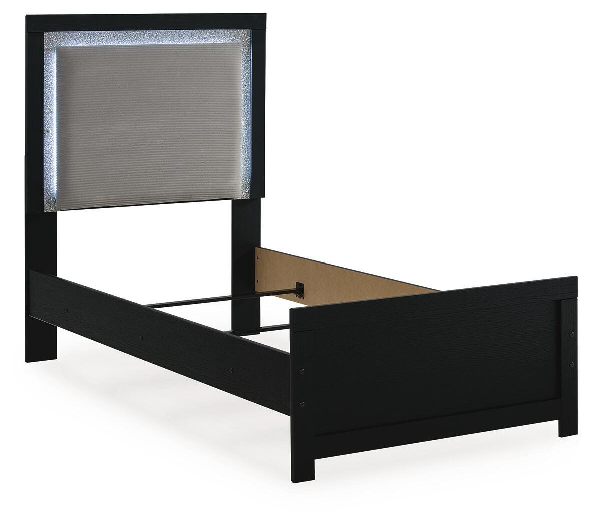 Maeling Upholstered Panel Bed