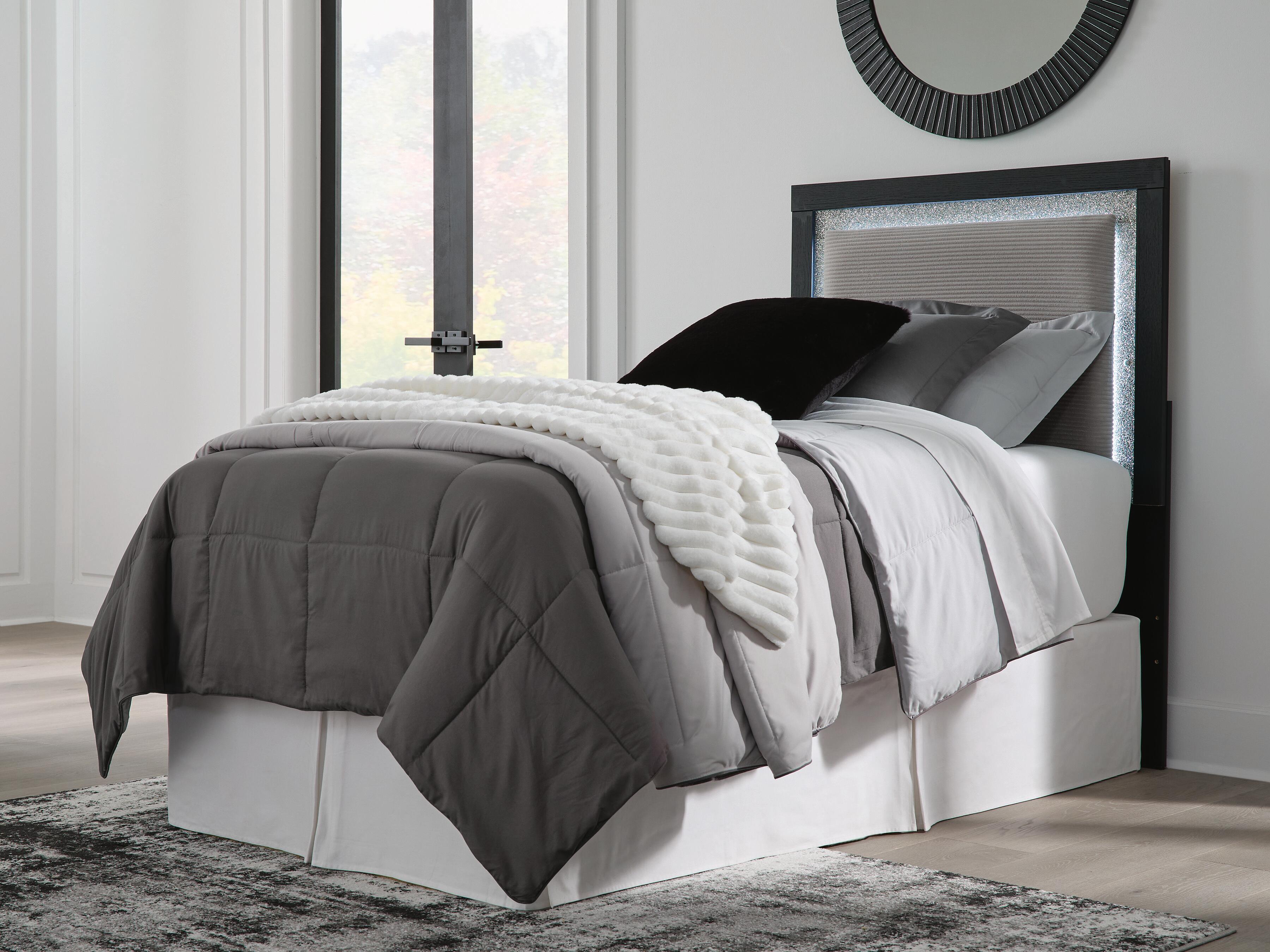 Maeling Upholstered Panel Headboard
