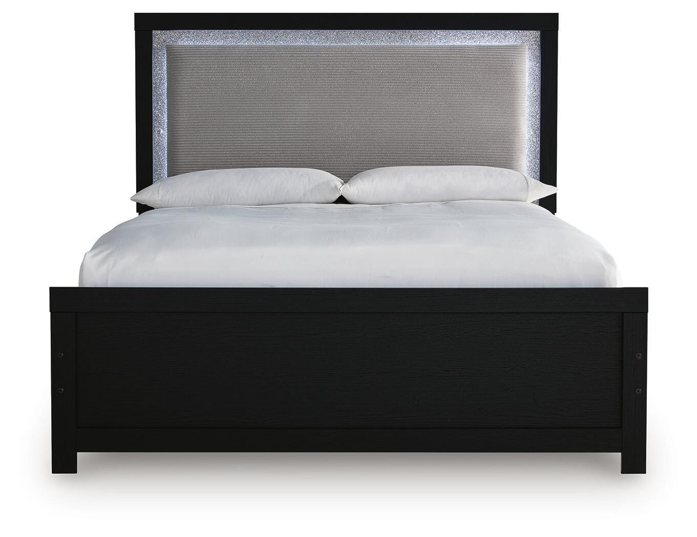Maeling Upholstered Panel Bed