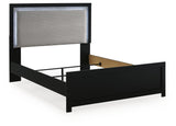 Maeling Upholstered Panel Bed