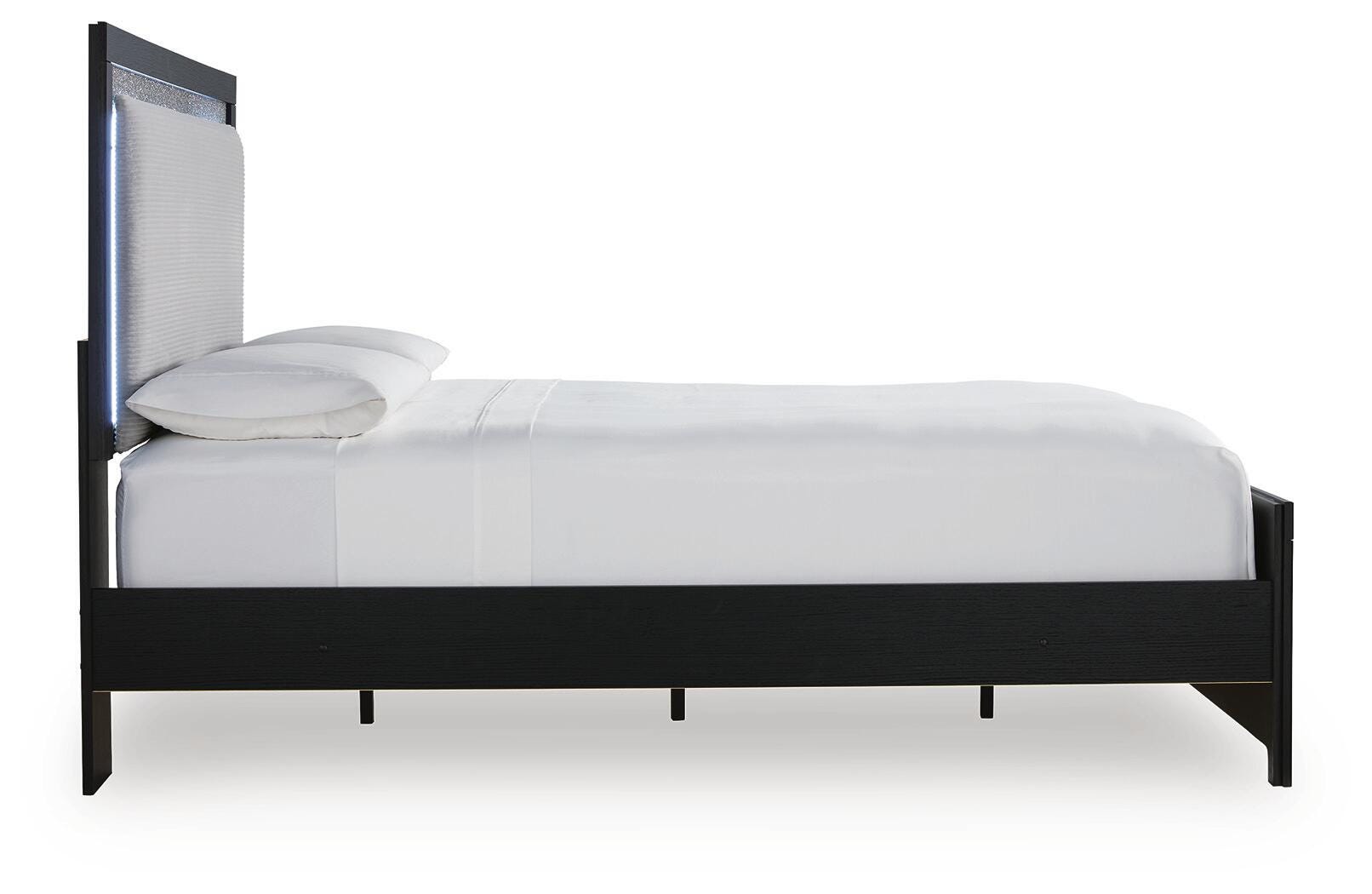 Maeling Upholstered Panel Bed