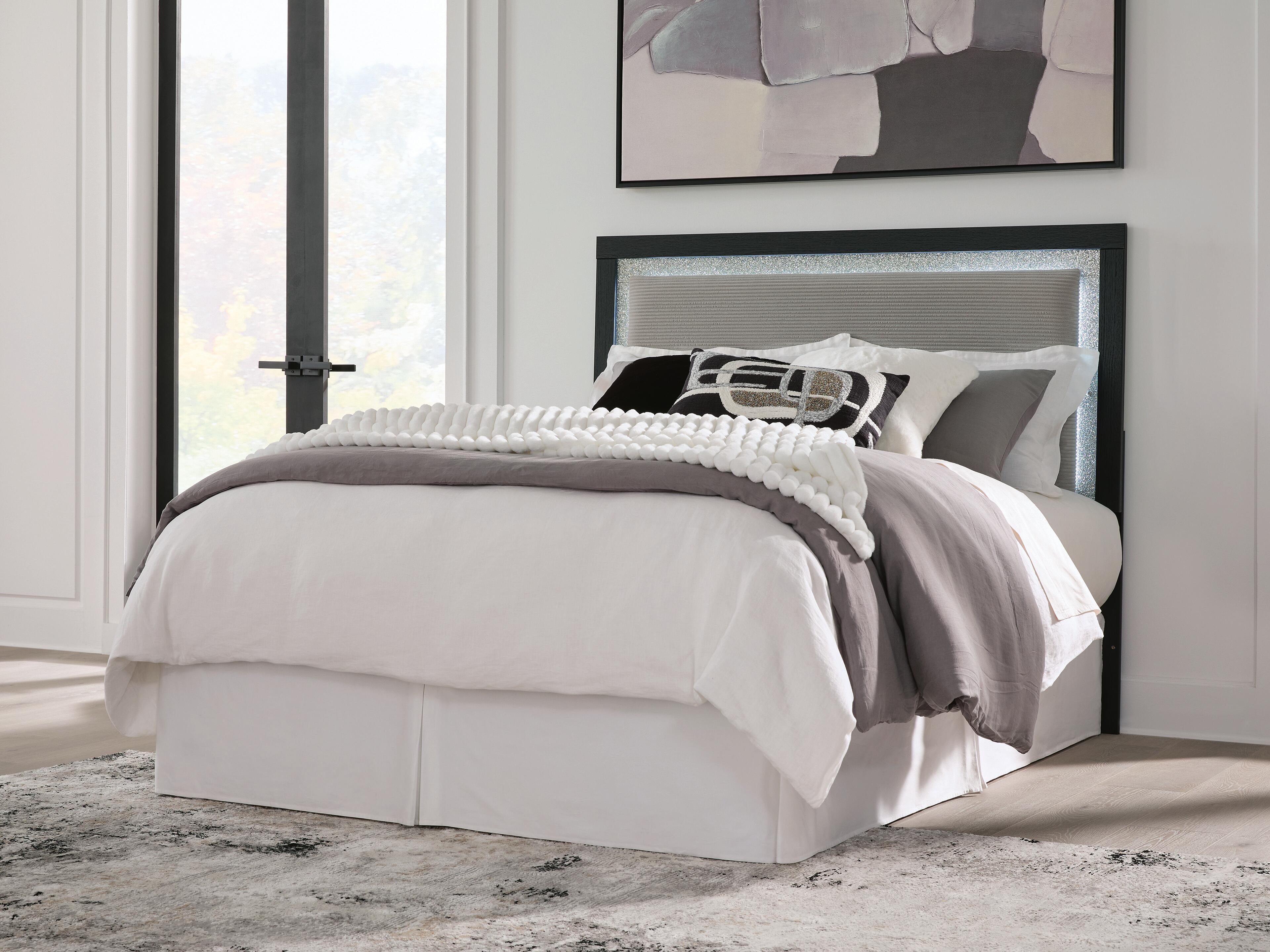 Maeling Upholstered Panel Headboard