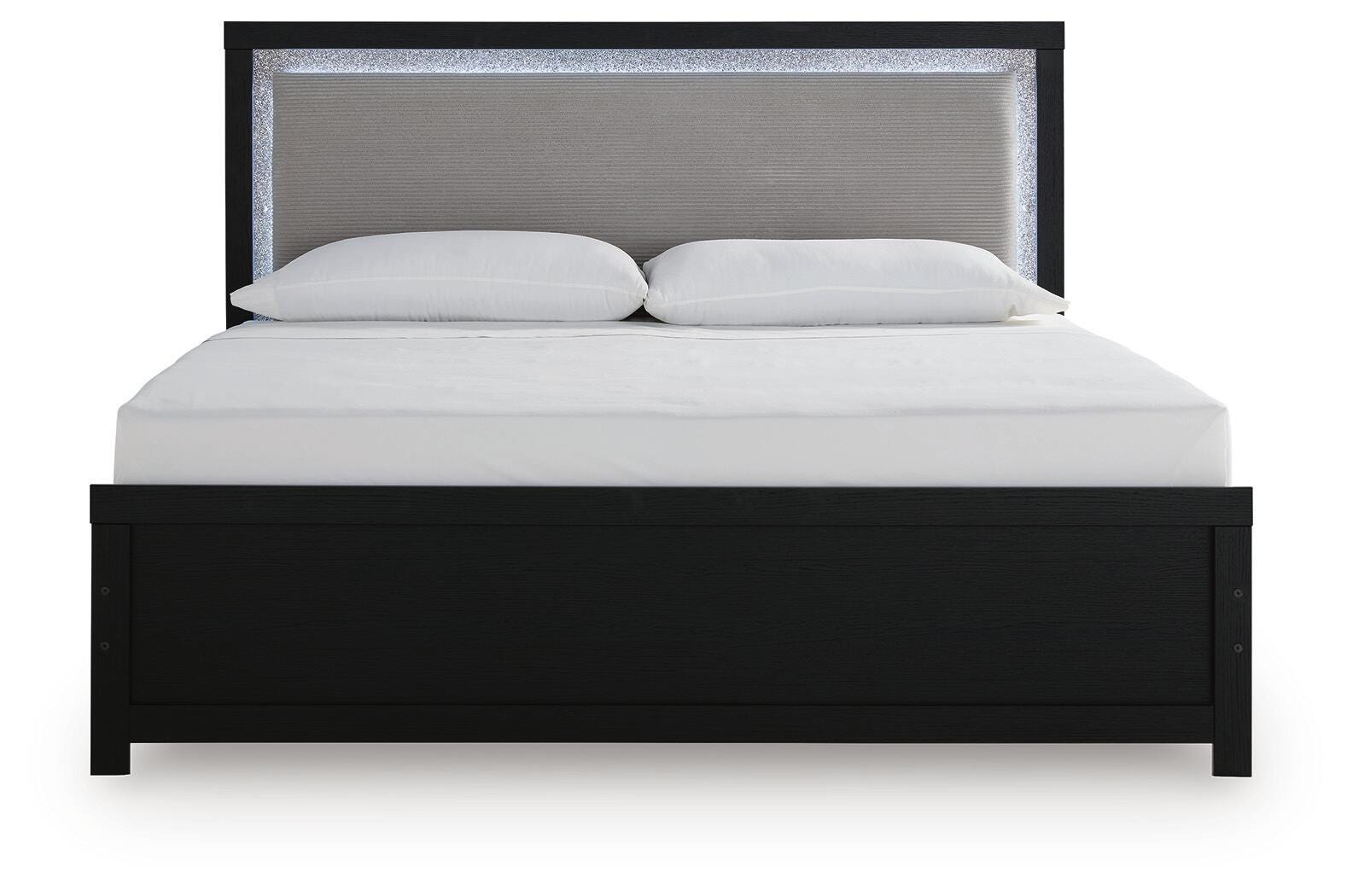 Maeling Upholstered Panel Bed