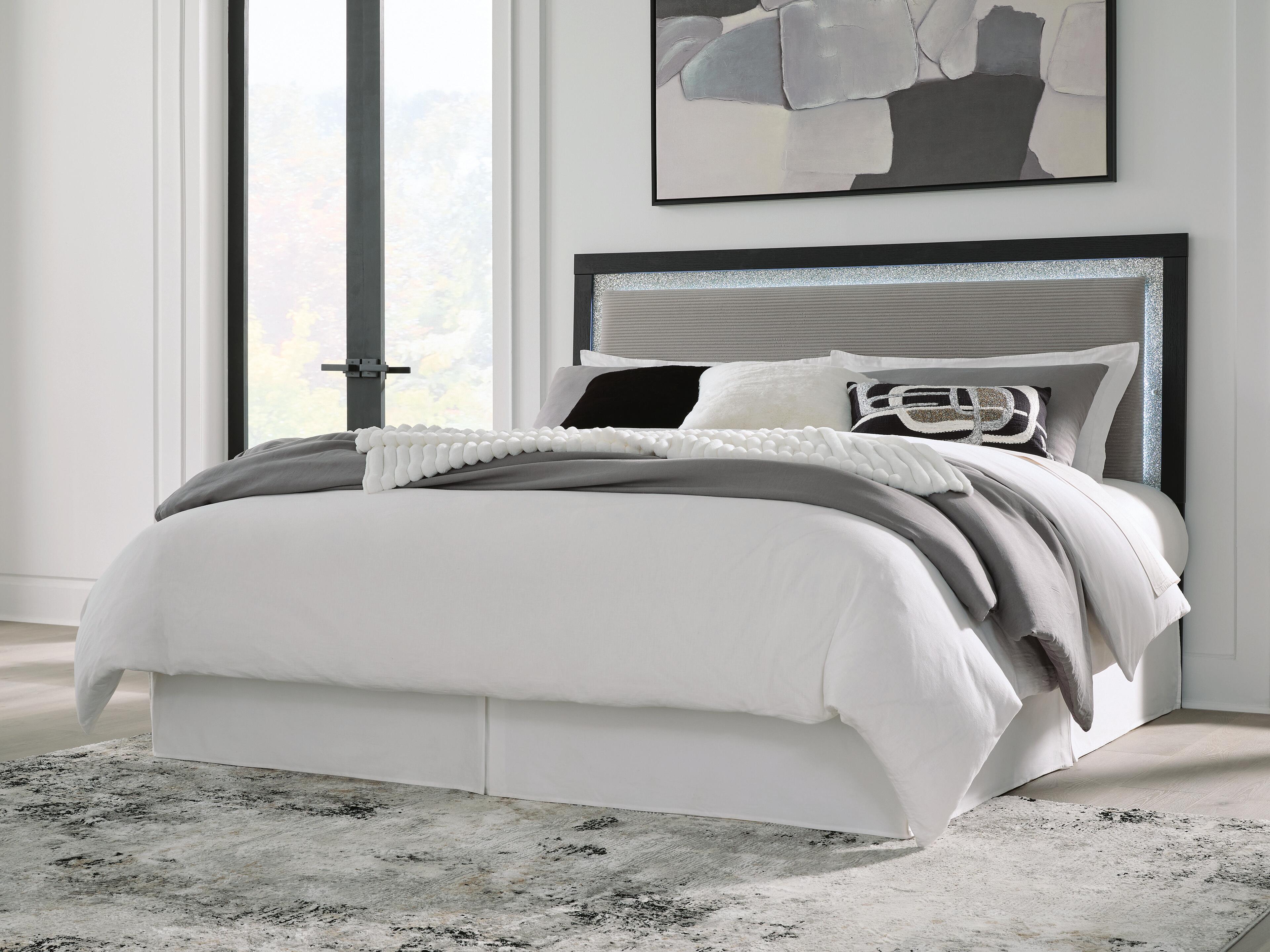 Maeling Upholstered Panel Headboard