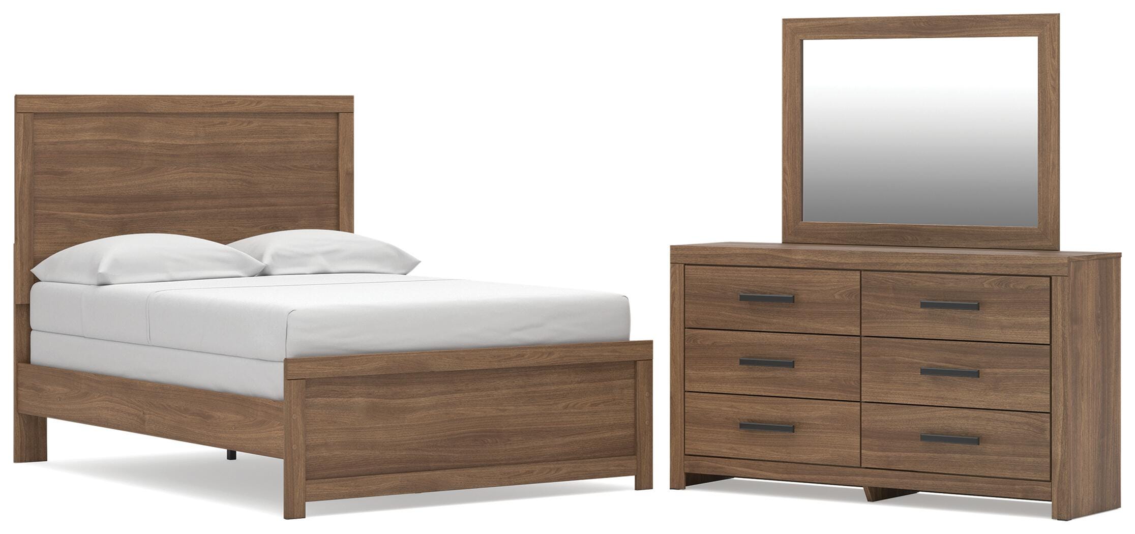 Broachmyn Panel Bed, Dresser and Mirror