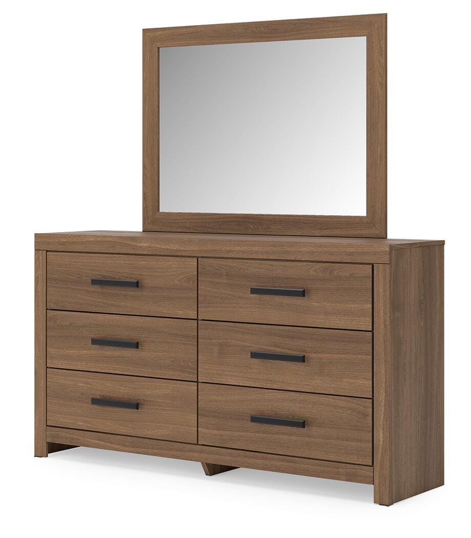 Broachmyn Panel Bed, Dresser and Mirror