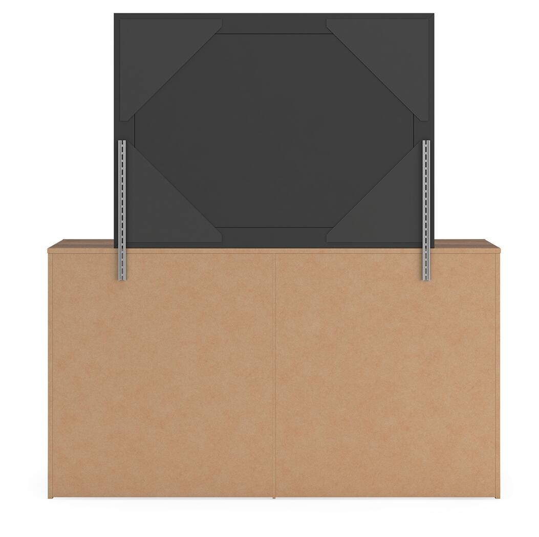 Broachmyn Panel Bed. Dresser, Mirror and Nightstand