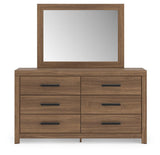 Broachmyn Panel Bed, Dresser and Mirror