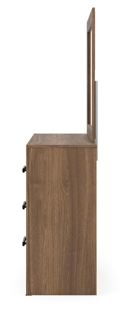 Broachmyn Panel Bed. Dresser, Mirror and Nightstand