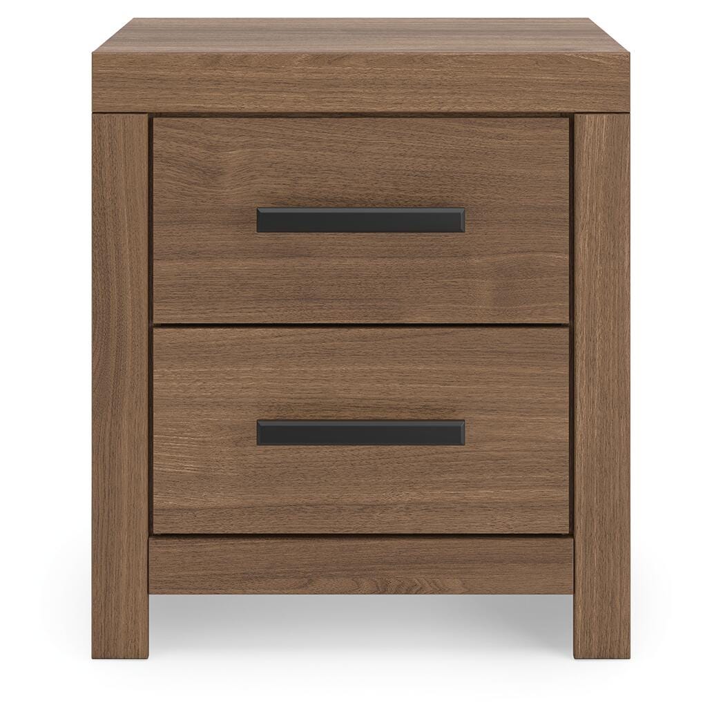Broachmyn Panel Bed. Dresser, Mirror and Nightstand