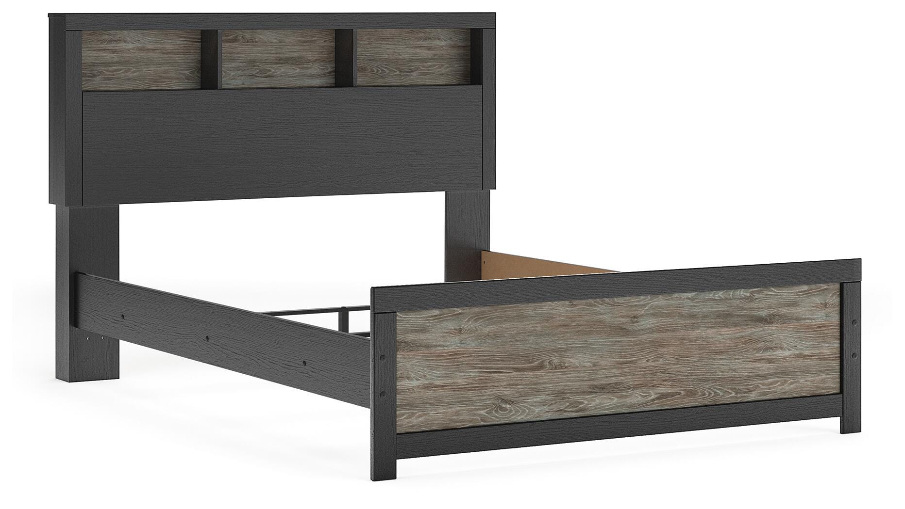 Broachmyn Bookcase Panel Bed