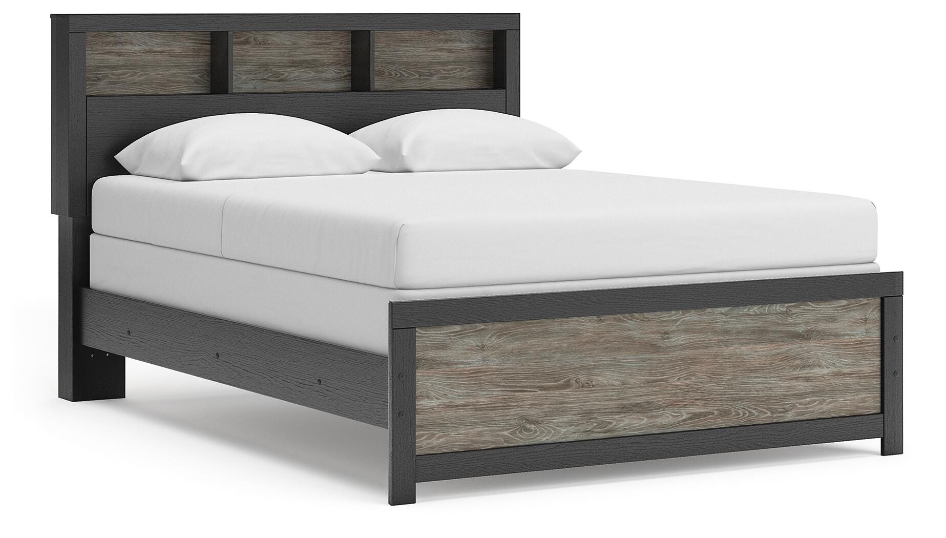 Broachmyn Bookcase Panel Bed