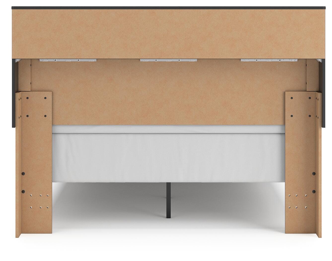 Broachmyn Bookcase Panel Bed
