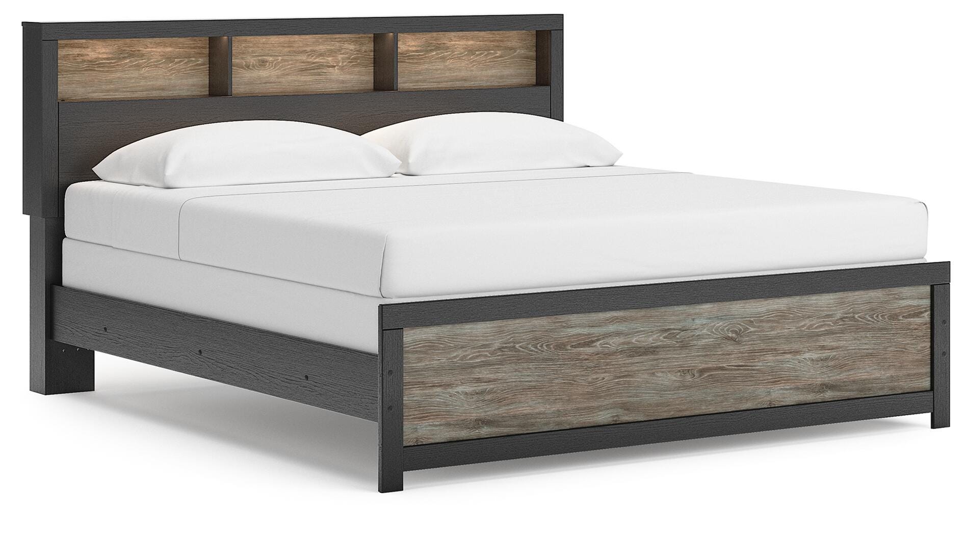 Broachmyn Bookcase Panel Bed