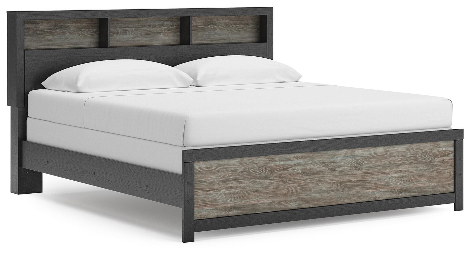 Broachmyn Bookcase Panel Bed