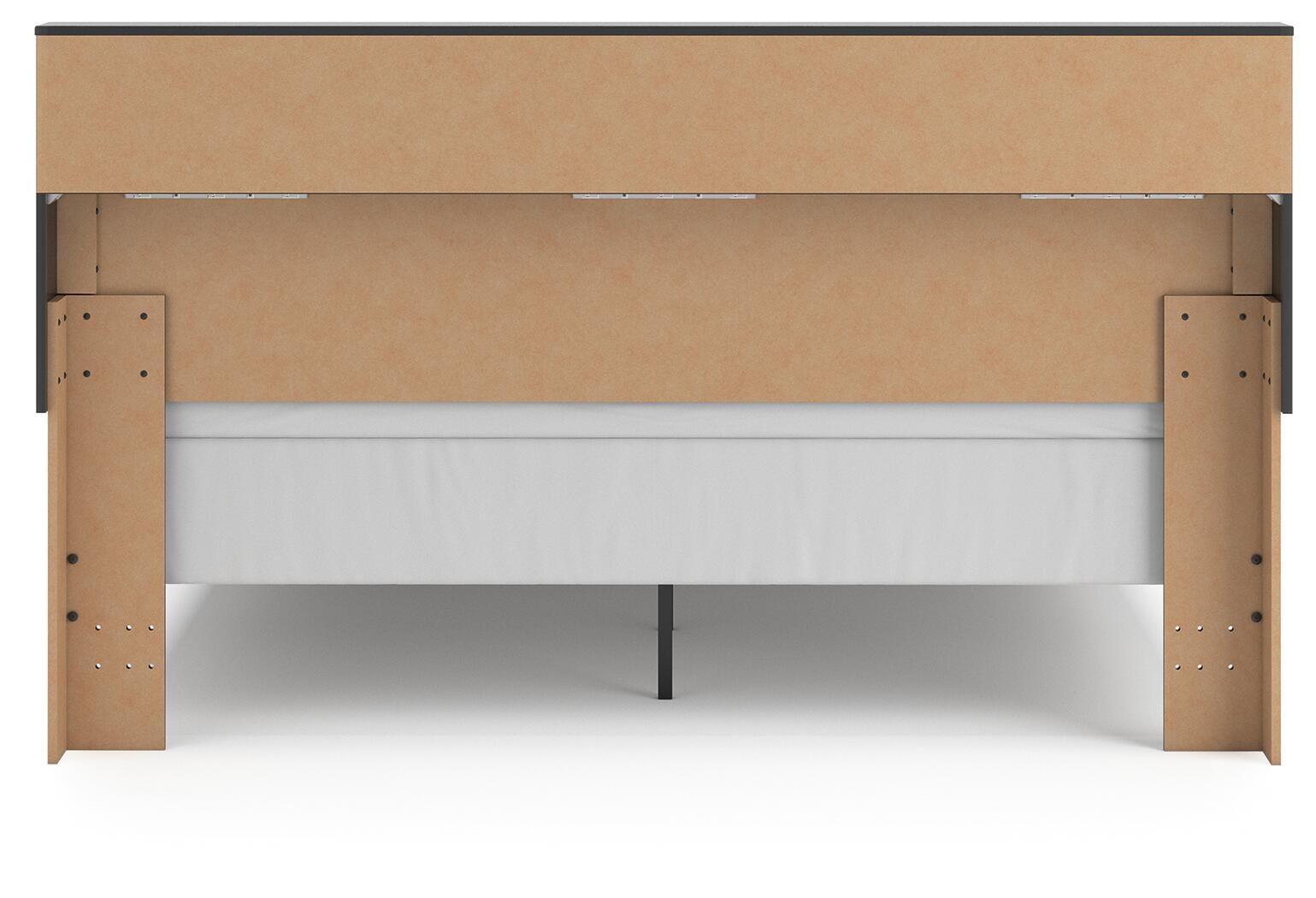 Broachmyn Bookcase Panel Bed