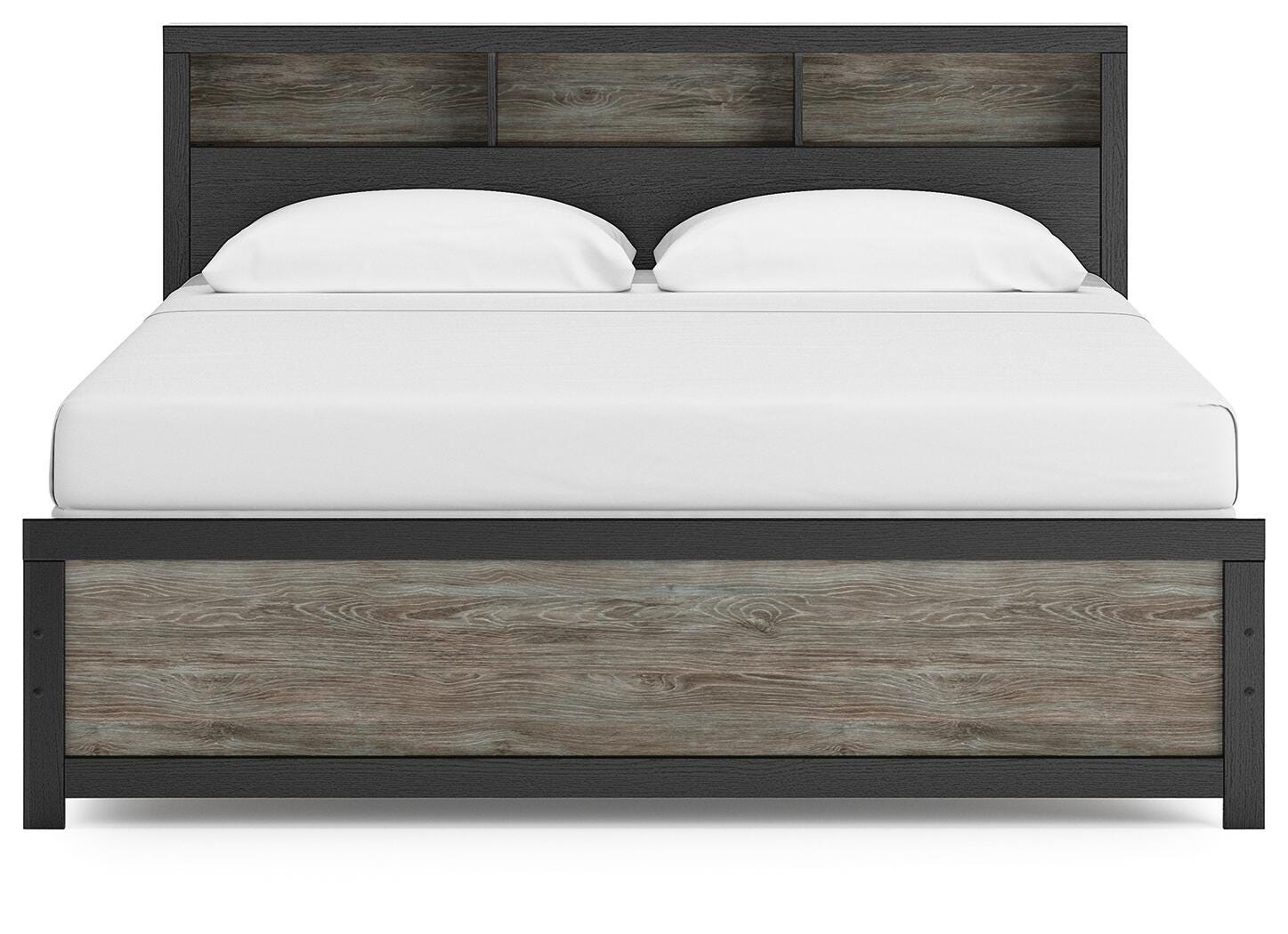 Broachmyn Bookcase Panel Bed