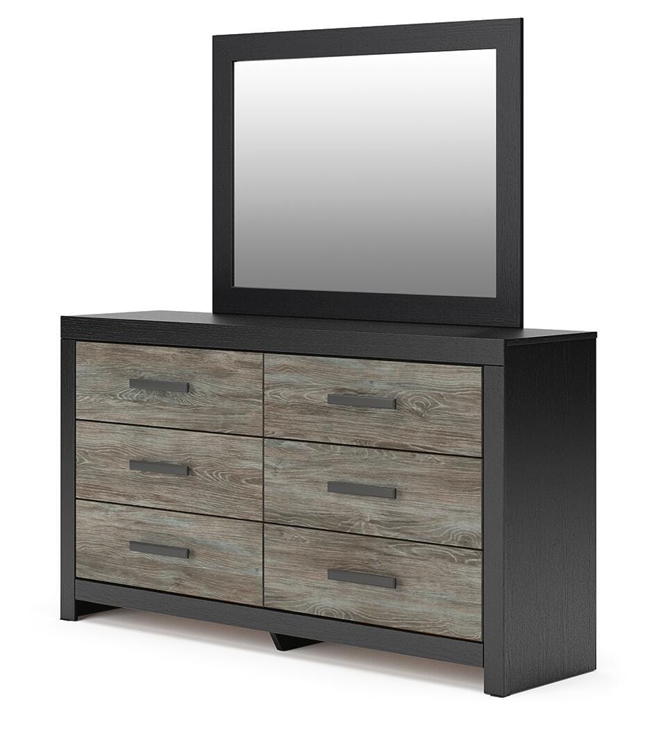 Broachmyn Panel Bed, Dresser and Mirror
