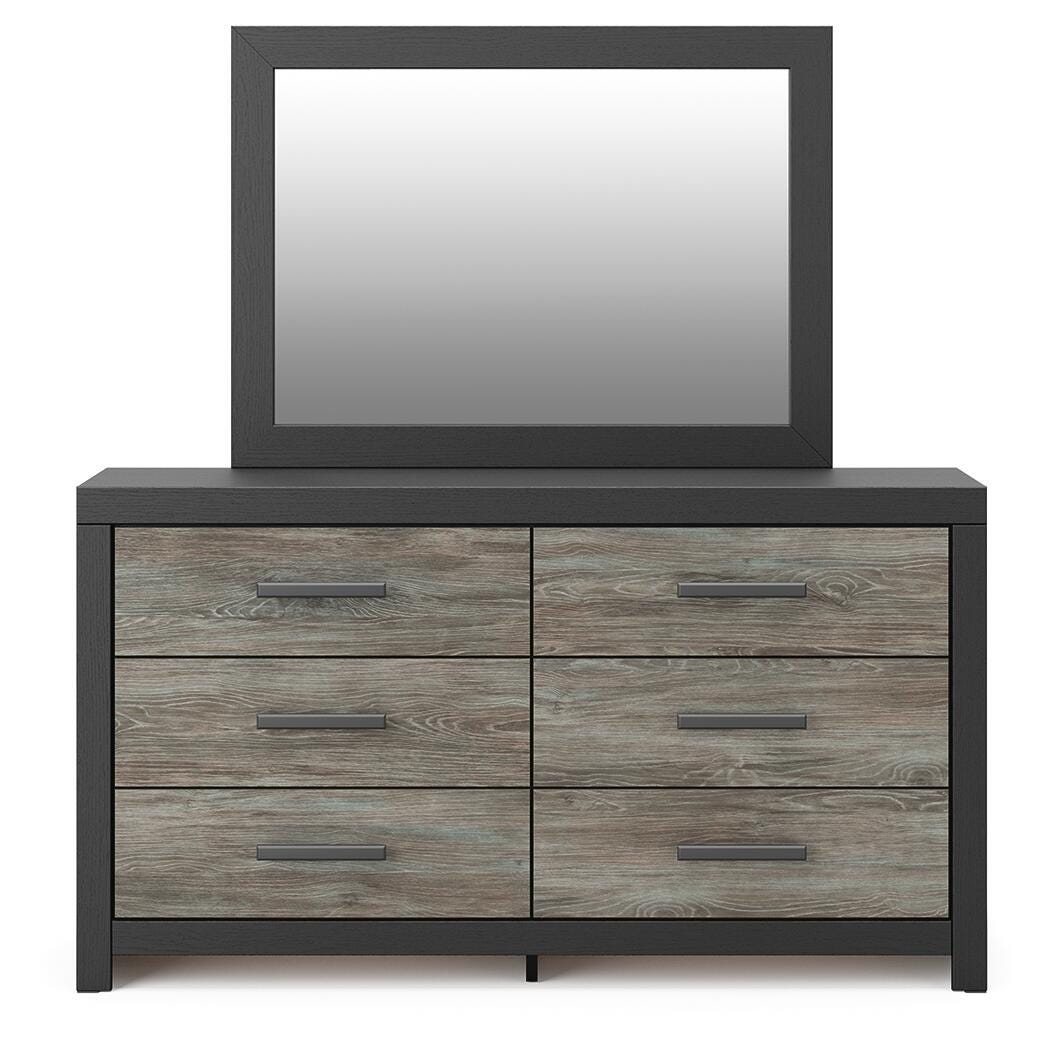 Broachmyn Panel Bed, Dresser and Mirror