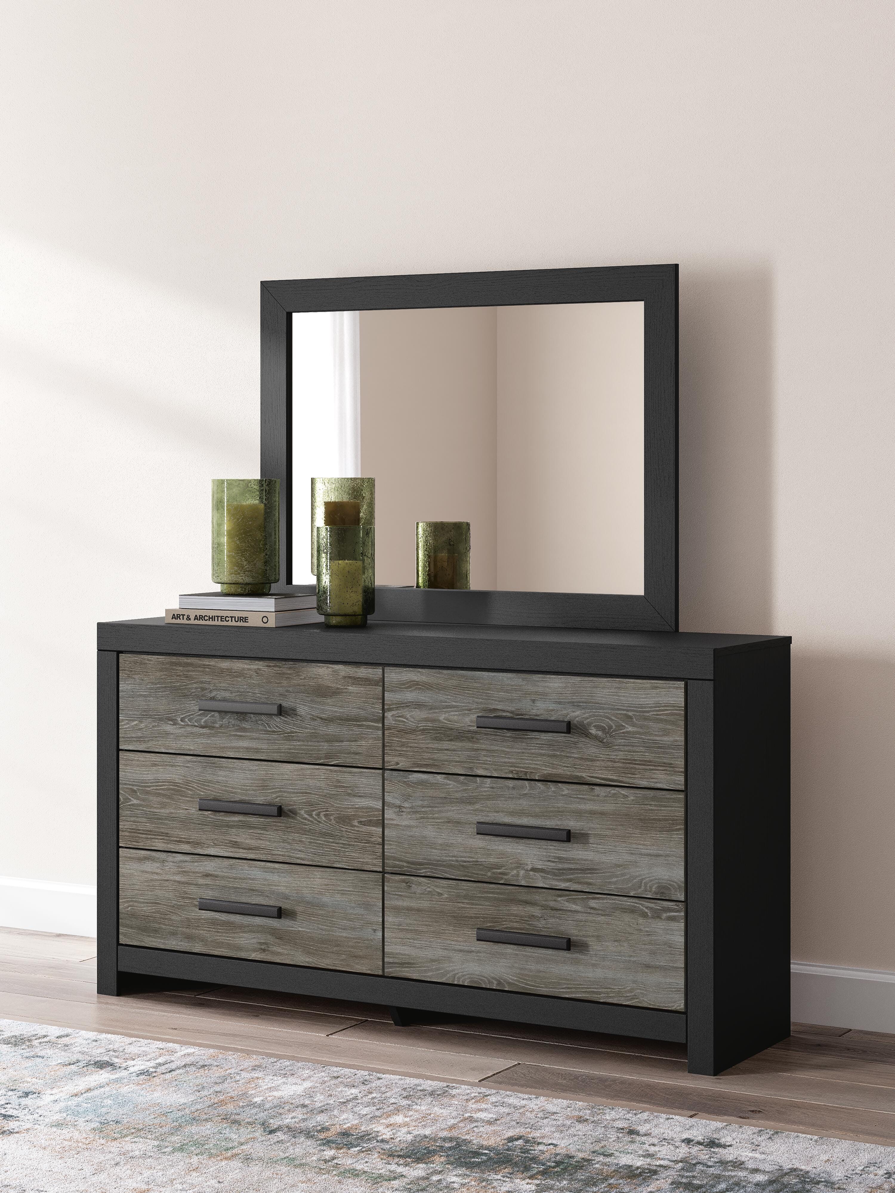 Broachmyn Panel Bed, Dresser and Mirror