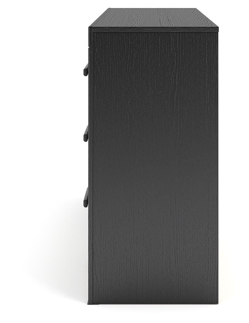 Broachmyn Bookcase Panel Bed, Dresser and Nightstand