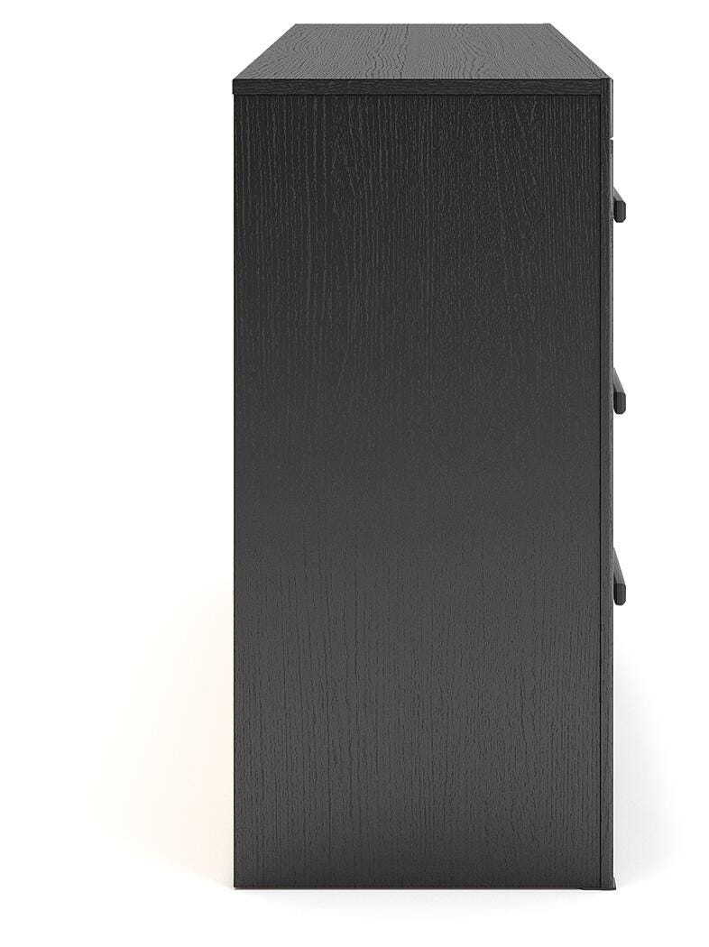 Broachmyn Bookcase Panel Bed, Dresser and Nightstand