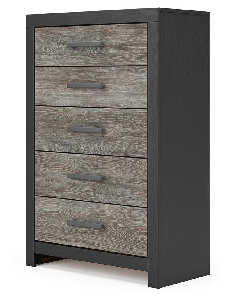 Broachmyn Bookcase Bed, Chest and Nightstand